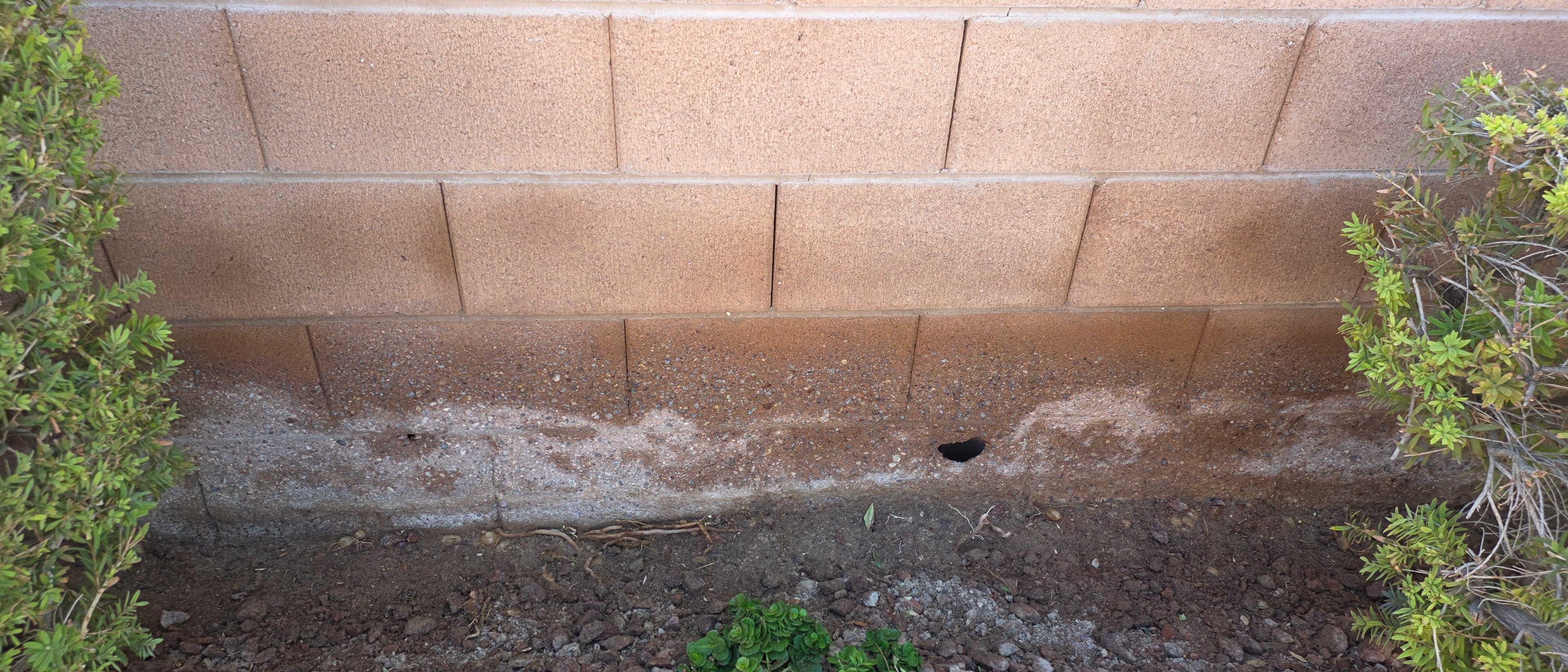Block wall repair and sealing