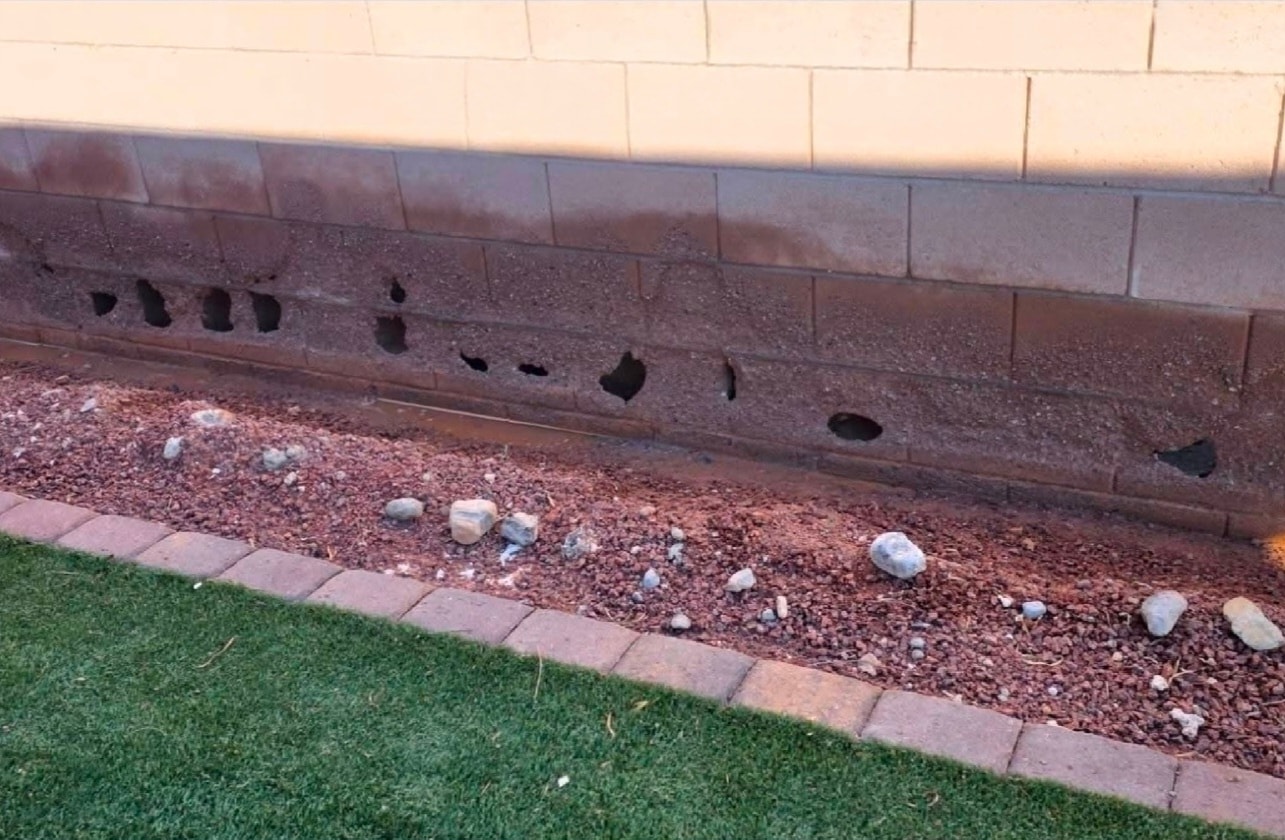 First layer of adhesion concrete