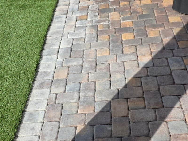 Pressure Washing — before