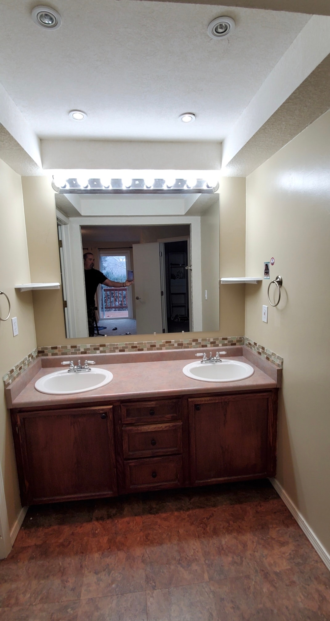 Bathroom Vanity Remodel — before
